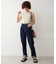 [Sシリーズ対応商品]ロールアップストレートデニムパンツ