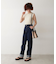 [Sシリーズ対応商品]ロールアップストレートデニムパンツ