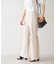 [Sシリーズ対応商品]ハイウエストフレアパンツ