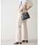 [Sシリーズ対応商品]ハイウエストフレアパンツ
