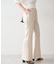 [Sシリーズ対応商品]ハイウエストフレアパンツ