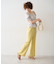 [Sシリーズ対応商品]ハイウエストフレアパンツ