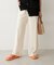 ウエストピンタックイージーワイドパンツ
