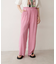 ウエストピンタックイージーワイドパンツ