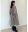 ボリュームスリーブオーバーガウンコート
