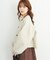 ＜SET UP対応＞フェイクレザーノーカラーボリュームスリーブジャケット