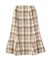 [Sシリーズ対応商品]ツイードチェックマーメイドスカート