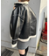 フェイクレザーボンバージャケット