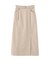 [Sシリーズ対応商品]ベルト付ハイウエストナロースカート