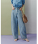 追加  デニムエッグパンツ