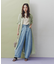 追加  デニムエッグパンツ