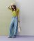 追加  デニムエッグパンツ