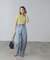 追加  デニムエッグパンツ