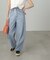 追加  デニムエッグパンツ