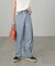 追加  デニムエッグパンツ