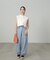 追加  デニムエッグパンツ
