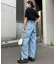 追加  デニムエッグパンツ