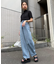 追加  デニムエッグパンツ