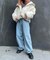 追加  デニムエッグパンツ
