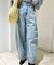 追加  デニムエッグパンツ