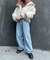 追加  デニムエッグパンツ
