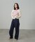 追加  デニムエッグパンツ