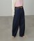 追加  デニムエッグパンツ