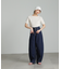 追加  デニムエッグパンツ