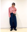 追加  デニムエッグパンツ