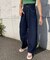 追加  デニムエッグパンツ