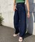 追加  デニムエッグパンツ