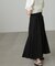 追加  [Sシリーズ対応商品]配色ステッチバックレースアップスカート