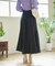 追加  [Sシリーズ対応商品]配色ステッチバックレースアップスカート