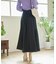 追加  [Sシリーズ対応商品]配色ステッチバックレースアップスカート