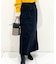[Sシリーズ対応商品]バックスリットナローデニムスカート