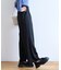 [Sシリーズ対応商品]センタープレスワイドパンツ