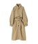 スタンドカラートレンチコート