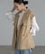 袖取り外し2Wayミドル丈トレンチコート