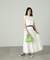 アシメランダムティアードスカート