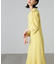 ［イエローカラーWEB限定］マルチWay袖スリットティアードワンピース