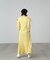 ［イエローカラーWEB限定］マルチWay袖スリットティアードワンピース
