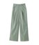 [低身長サイズ／Sシリーズ]ストレートワイドタックパンツ