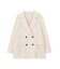 麻調合繊ダブルブレストジャケット