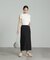 [低身長サイズ／Sシリーズ]ピンタックナロースカート