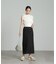 [低身長サイズ／Sシリーズ]ピンタックナロースカート