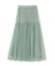 ［ミントカラーＷＥＢ限定］シアーレイヤードティアードスカート