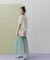 ［ミントカラーＷＥＢ限定］シアーレイヤードティアードスカート