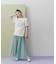 ［ミントカラーＷＥＢ限定］シアーレイヤードティアードスカート