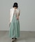 ［ミントカラーＷＥＢ限定］シアーレイヤードティアードスカート
