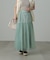 ［ミントカラーＷＥＢ限定］シアーレイヤードティアードスカート